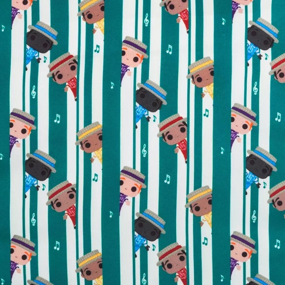 Loungefly Disney Exclusive Main Street USA Dapper Dans Backpack & Wallet Set NEW - Picture 4 of 7